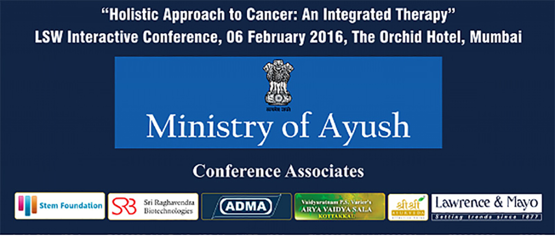 Holistic Approach to Cancer: An Integrated Therapy, LSW Interactive Conference