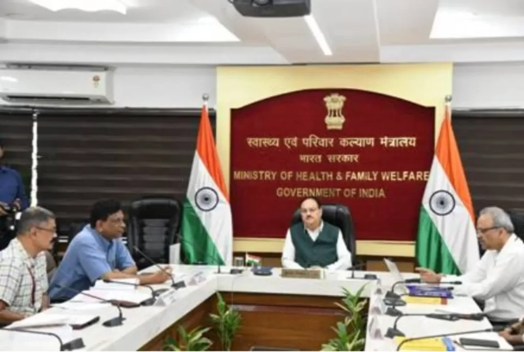 Union Health Minister Shri J P Nadda chairs high level meeting to review Dengue Situation and Preparedness status of public health systems for Prevention, Containment and Management in view of onset of Monsoon and rise in Dengue cases