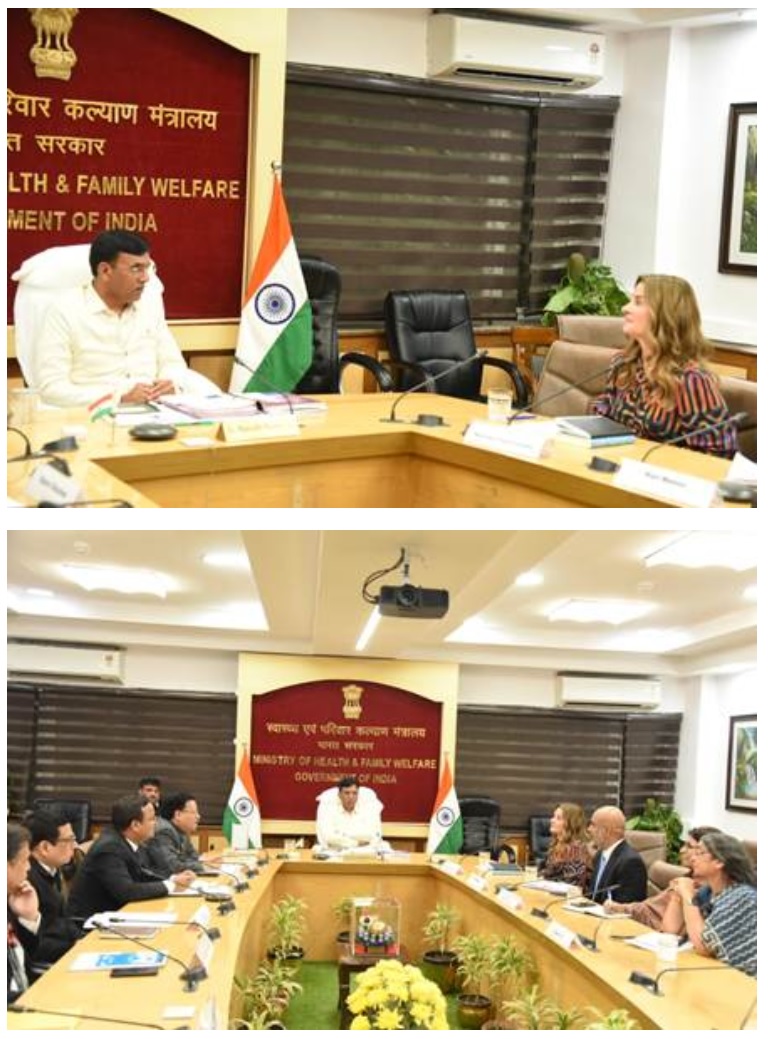 Press Information Bureau – Ms. Melinda French Gates calls on Union Minister of Health and Family Welfare, Dr. Mansukh Mandaviya