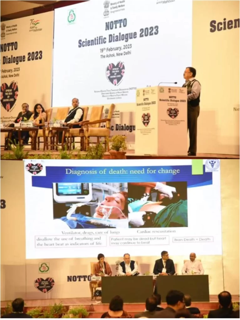 Union Ministry of Health & Family Welfare organizes NOTTO Scientific Dialogue 2023