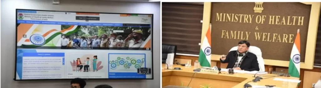 Dr. Mansukh Mandaviya launches Revamped CGHS Website and Mobile App “MyCGHS”