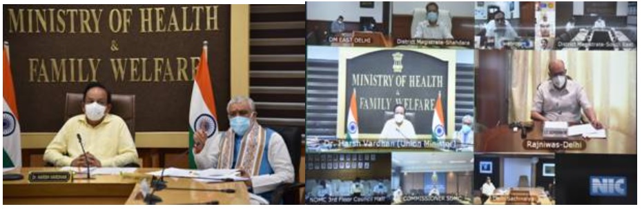 Towards a Malaria Free Delhi: Dr. Harsh VardhanReviews preparedness for Prevention and Control of Vector Borne Diseases in Delhi