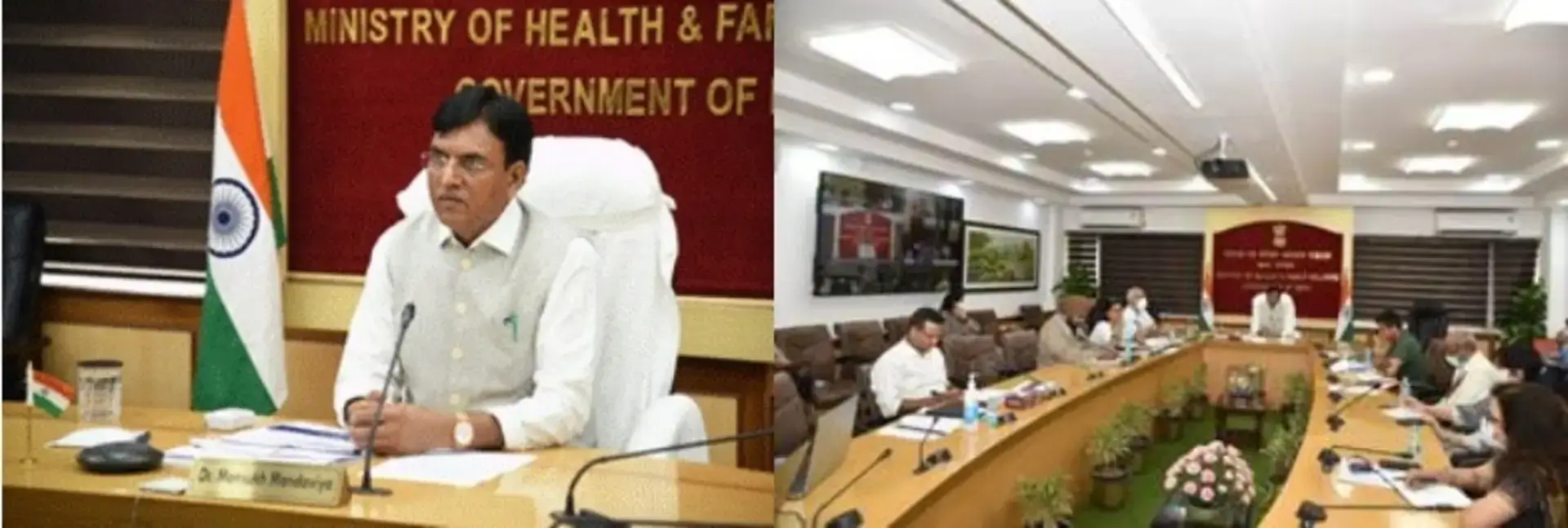 Union Health Minister Dr Mansukh Mandaviya interacts with State Health Ministers; reviews status and progress under “HarGharDastak 2.0”