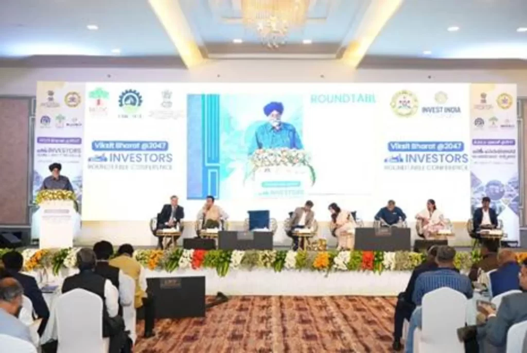 Investors Roundtable in Bengaluru advances Viksit Bharat @2047 vision