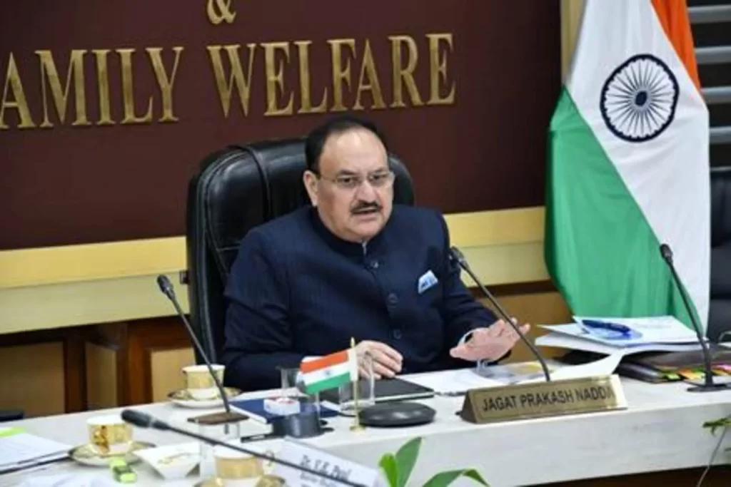 Union Health and Family Welfare Minister Shri J P Nadda reviews the progress of National One Health Mission at Second Meeting of the Executive Steering Committee