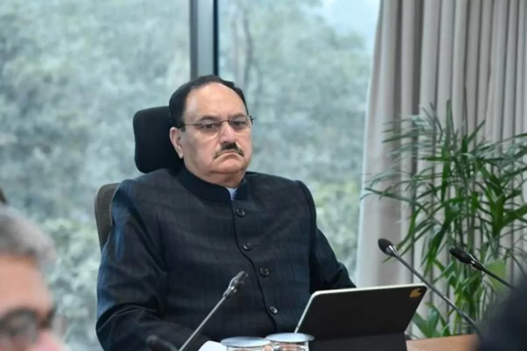 Union Health Minister Shri JP Nadda Leads High-Level Review meeting with the State Health Ministers of Rajasthan and Maharashtra
