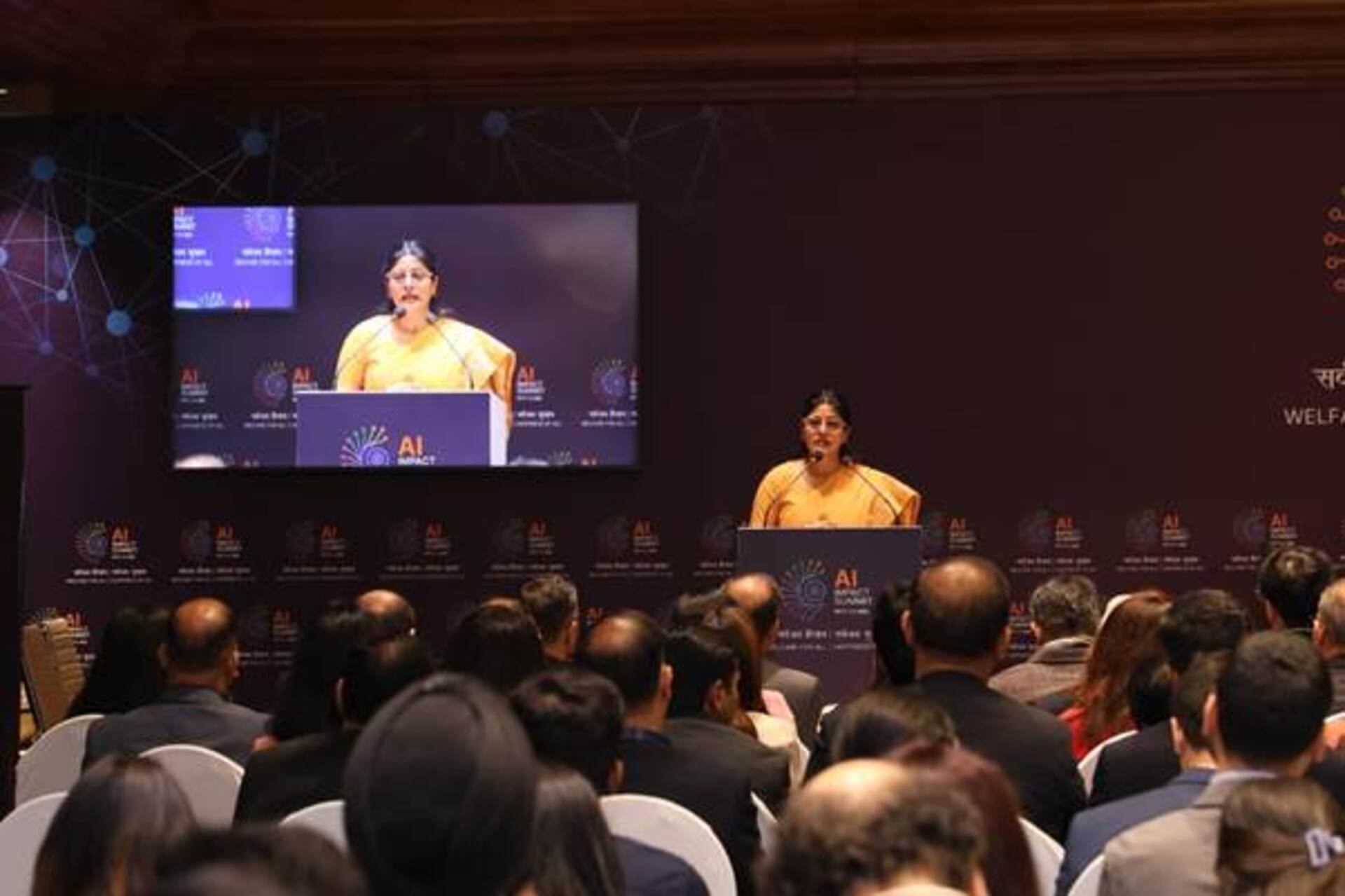 Union Minister of State for Health and Family Welfare Smt. Anupriya Patel participates in a Session on “Innovation to Impact: AI as a Public Health Game-Changer” at India AI Impact Summit 2026, Highlights AI’s Transformative Role in Public Health